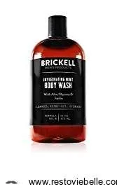Brickell Invigorating Mint Body Wash 1
