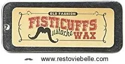 fisticuffs mustache wax 15g tin