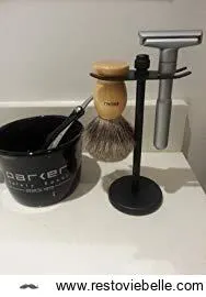 escali 100 pure badger shaving brush 1