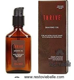 thrive natural shaving pre shave oil