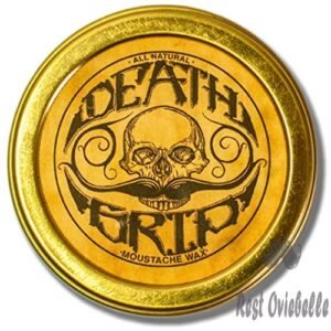 death grip moustache wax all natural 1 oz