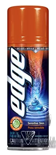 edge shave gel for men sensitive skin 7 ounce pack of 6 1