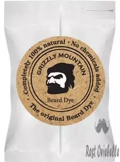 Grizzly Mountain Organic Natural Dark Brown Beard Dye