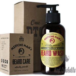 medicine mans itchy beard wash 47 fl oz 100 natural organic