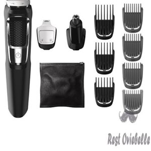 philips norelco multigroom all in one series 3000 13 attachment trimmer mg3750