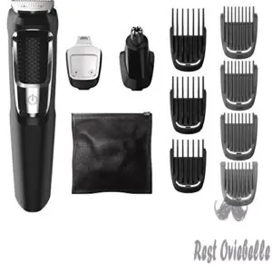 philips norelco multigroom all in one series 3000 13 attachment trimmer mg3750