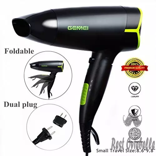Folding Blow Dryer for Travel,Dual