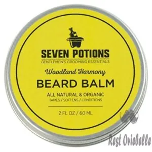 seven potions beard balm 2 oz 100 natural organic with jojoba oil makes your beard soft stops beard itch leaves it