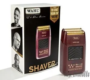 wahl professional 5 star series rechargeable shaver shaper 8061 100 up to 60 minutes of run time bump free ultra close
