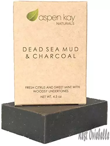 Aspen Kay Dead Sea Mud Soap Bar Natural & Organic Ingredients