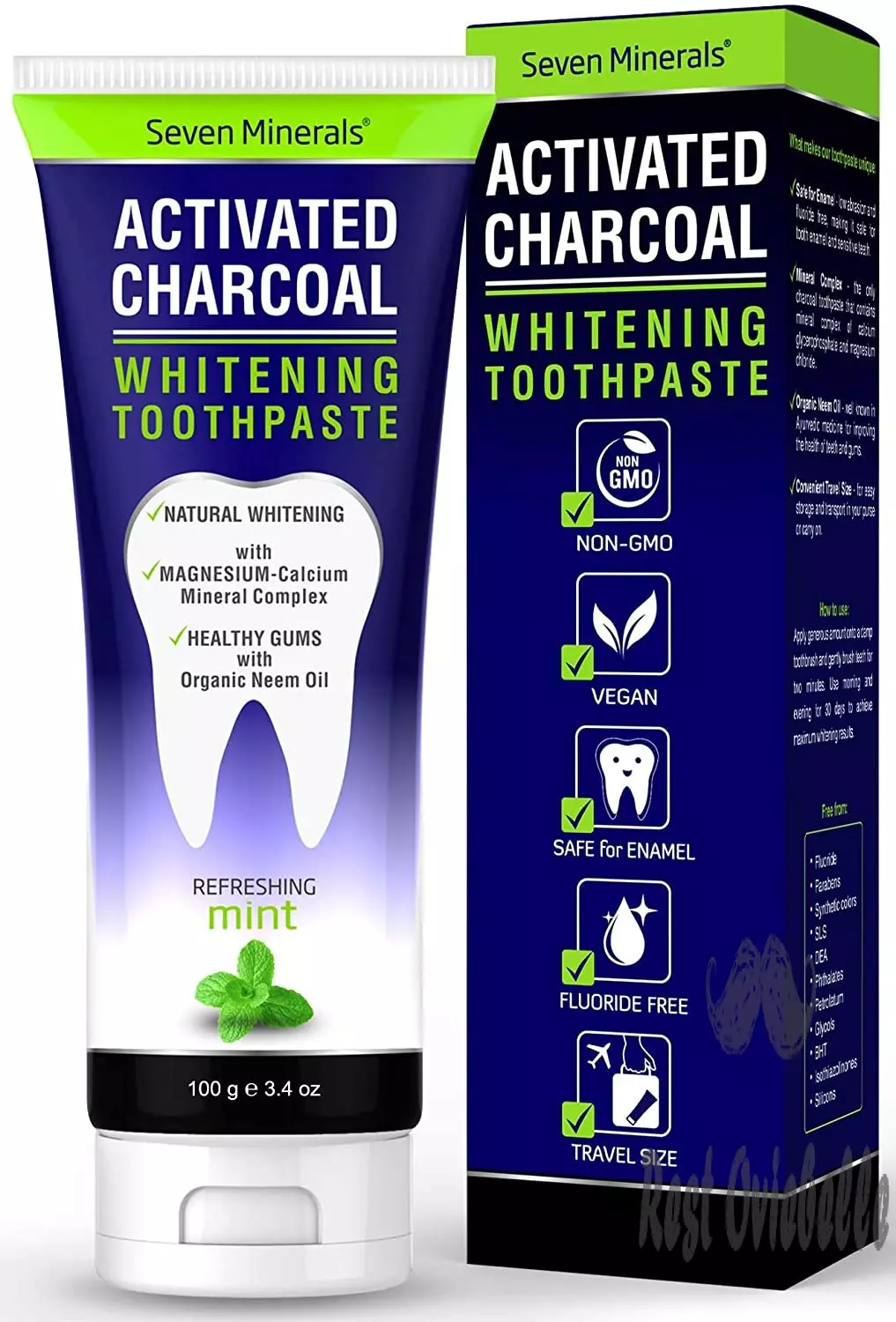 #1 Remineralizing Activated Charcoal Toothpaste