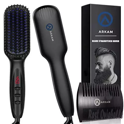 Arkam Premium Beard Straightener for