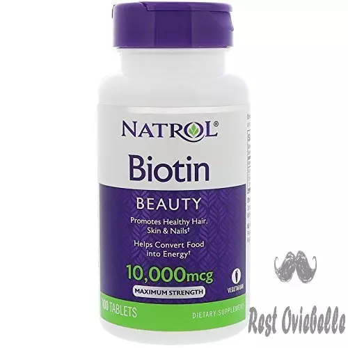 Natrol Biotin Beauty Tablets, Promotes