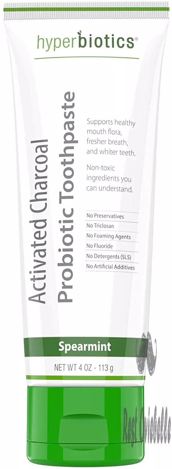 Hyperbiotics Activated Charcoal Probiotic Toothpaste
