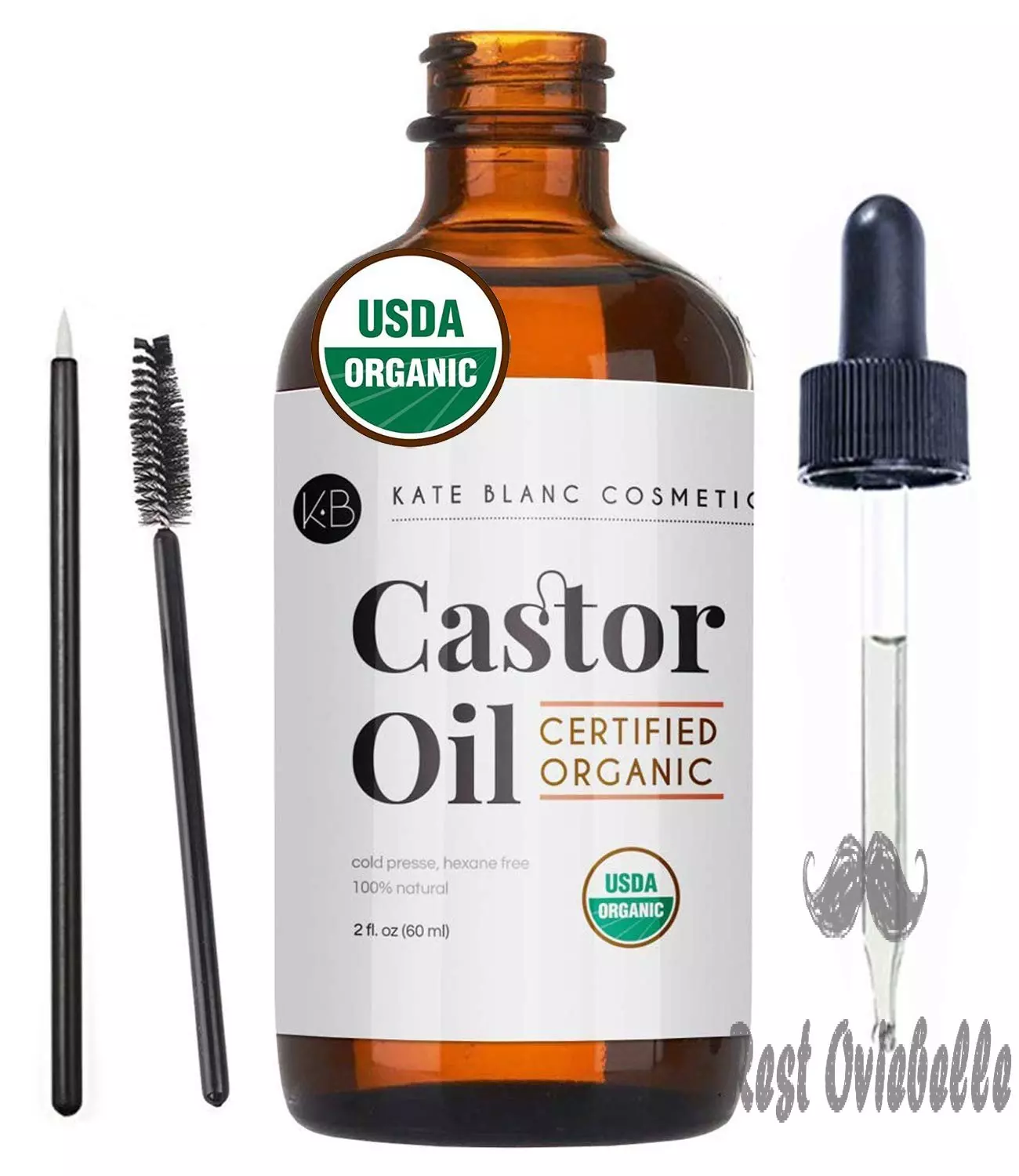 Kate Blanc Cosmetics Certified Organic Castor Oil
