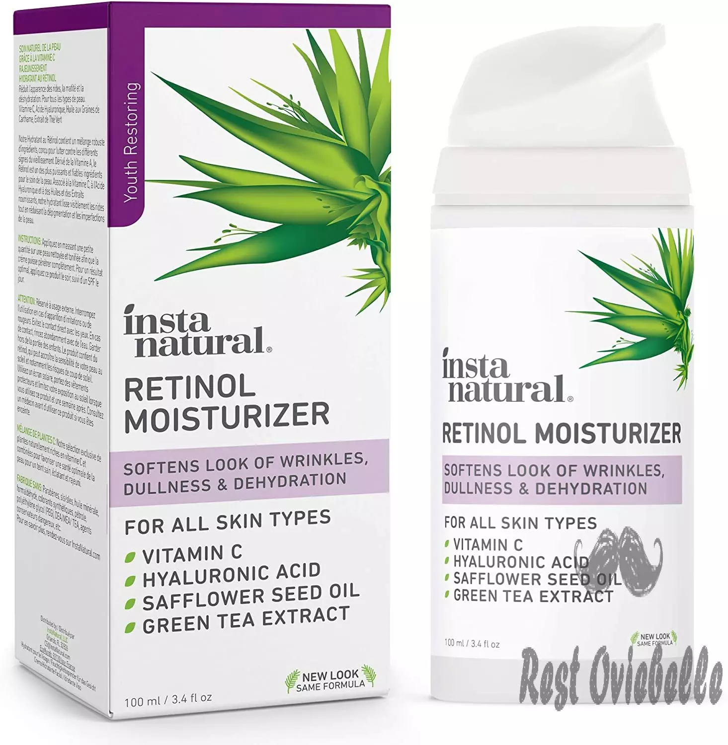 InstaNatural Retinol Moisturizer Anti Aging