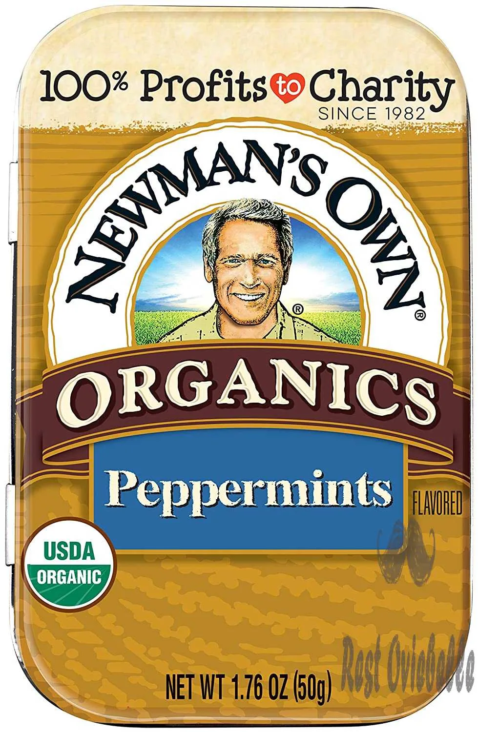 Newman's Own Organic Mints, Peppermint,