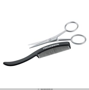 tweezerman g e a r moustache scissors and b00i8h6doy