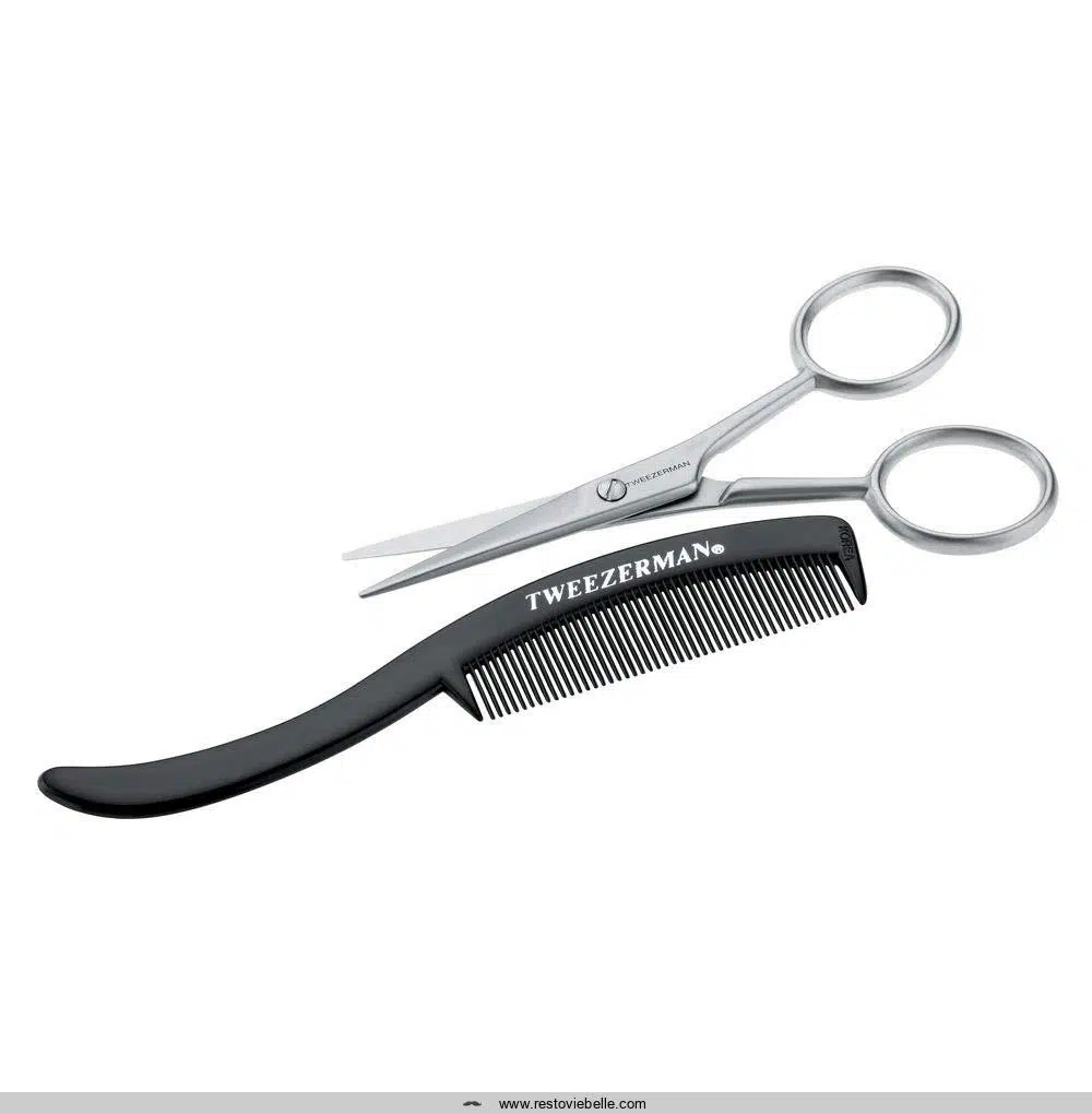 Tweezerman G.E.A.R. Moustache Scissors and