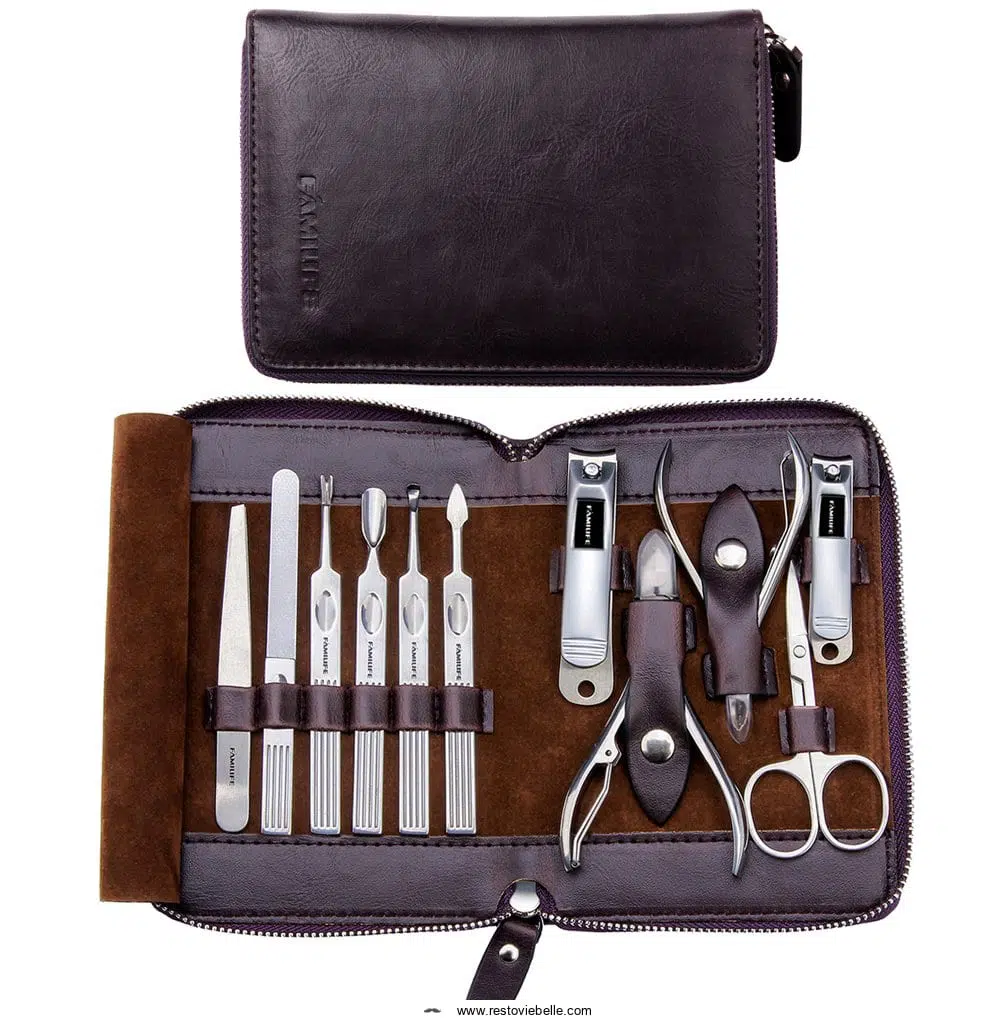 FAMILIFE L01 11 in 1 Stainless Steel Manicure Set