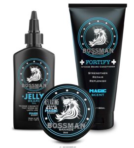 Bossman Essentials Beard Kit for B01NAG39NO