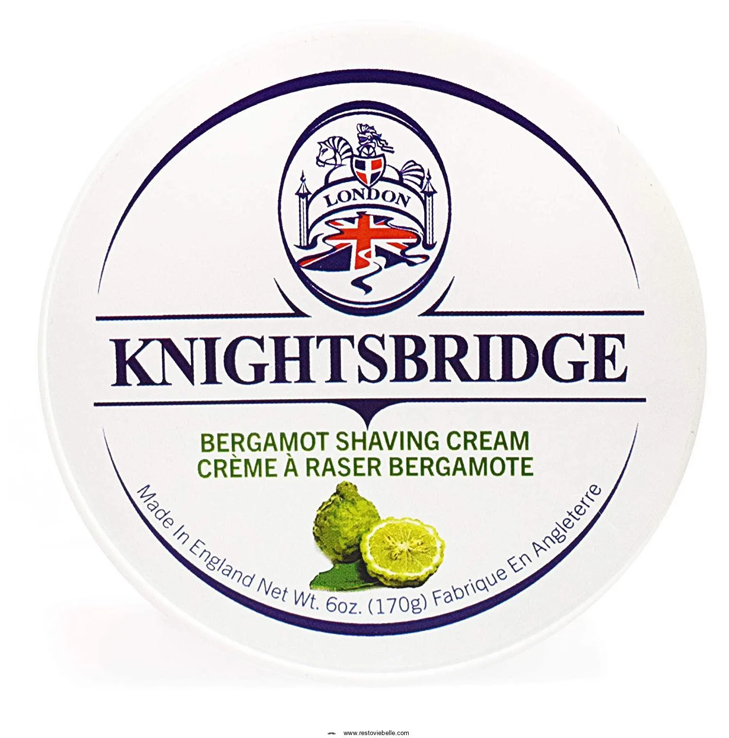 Knightsbridge Shaving Cream Bergamot 6.0 B078C5XVJZ