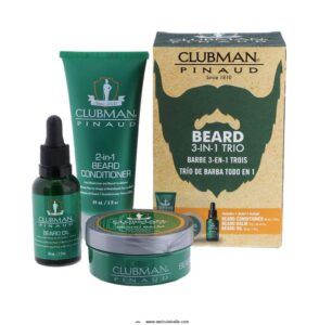 Clubman Pinaud Beard Kit, includes B01L2A17QC