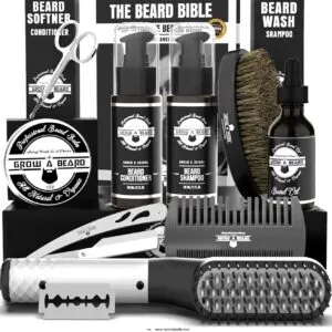 Beard Straightener Grooming Kit for