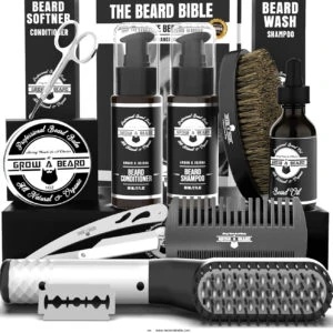 Beard Straightener Grooming Kit for