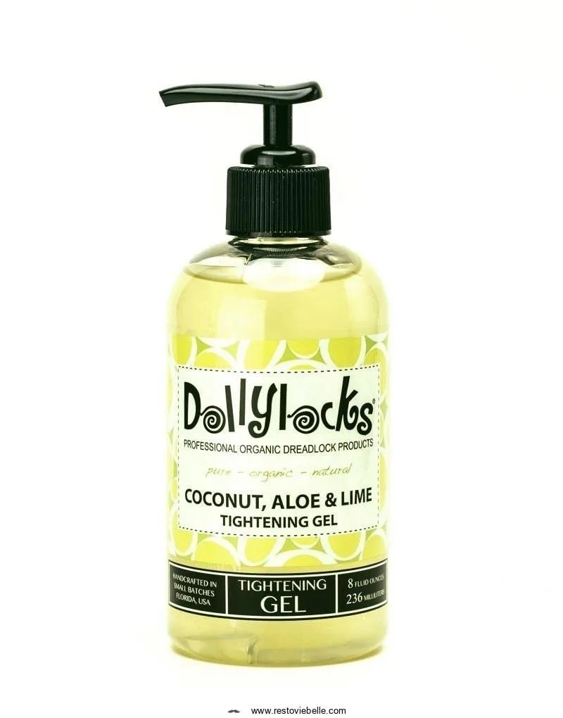 Dollylocks Coconut, Aloe, and lime locking gel