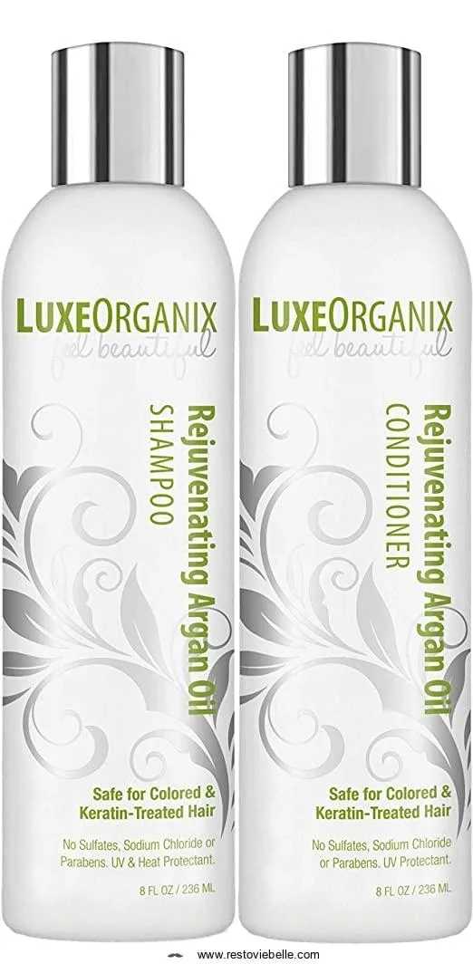 Luxeorganic Moroccan Argan Oil Shampoo and Conditioner