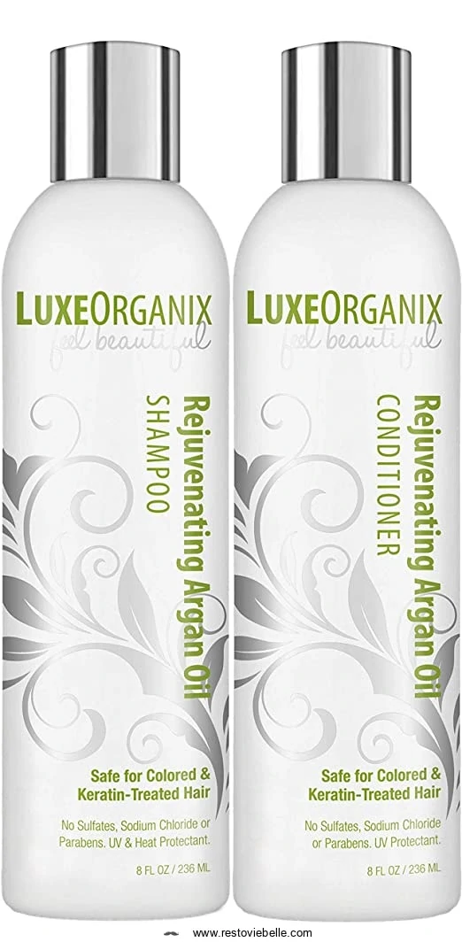 LuxeOrganix Sulfate Free Shampoo and