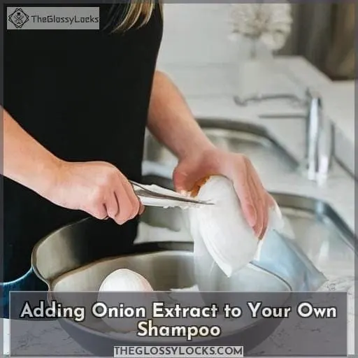Adding Onion Extract to Your Own Shampoo