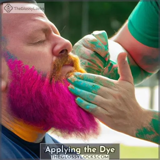 Applying the Dye