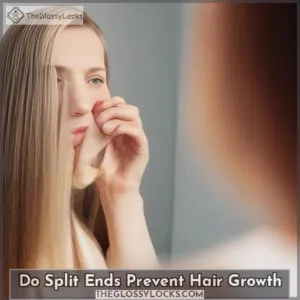 do split ends prevent hair growth