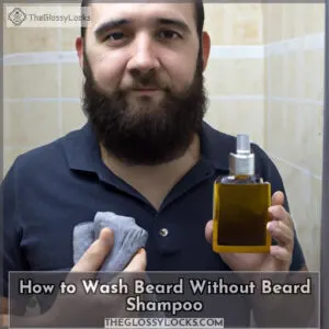 how to wash beard without beard shampoo