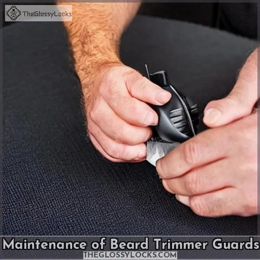Maintenance of Beard Trimmer Guards