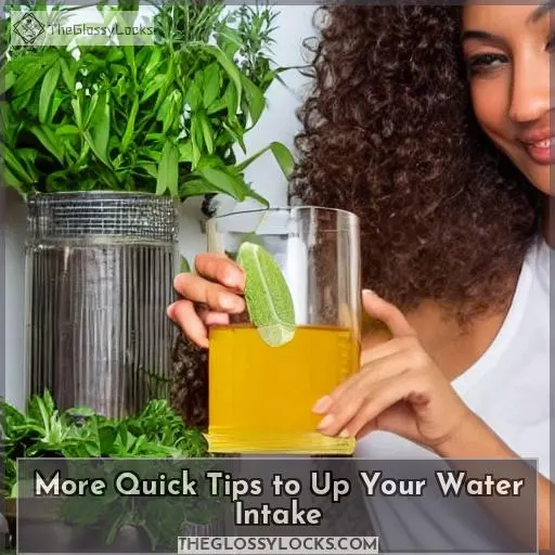More Quick Tips to Up Your Water Intake