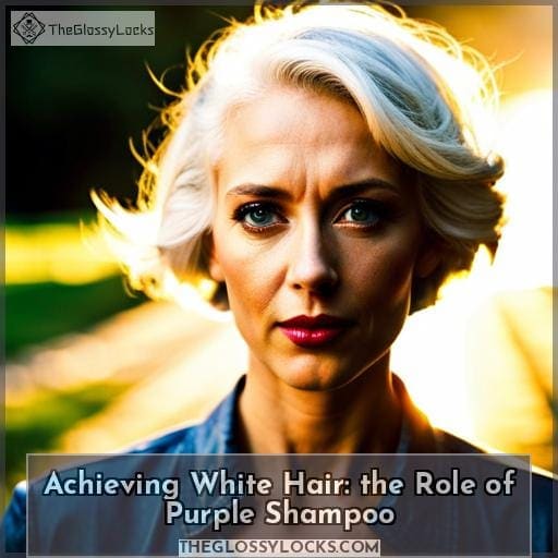 Achieving White Hair: the Role of Purple Shampoo Achieving White Hair: the Role of Purple Shampoo