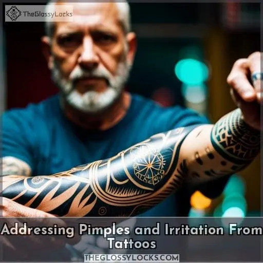 Addressing Pimples and Irritation From Tattoos