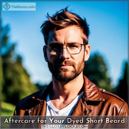Aftercare for Your Dyed Short Beard