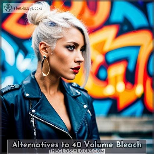 Alternatives to 40 Volume Bleach