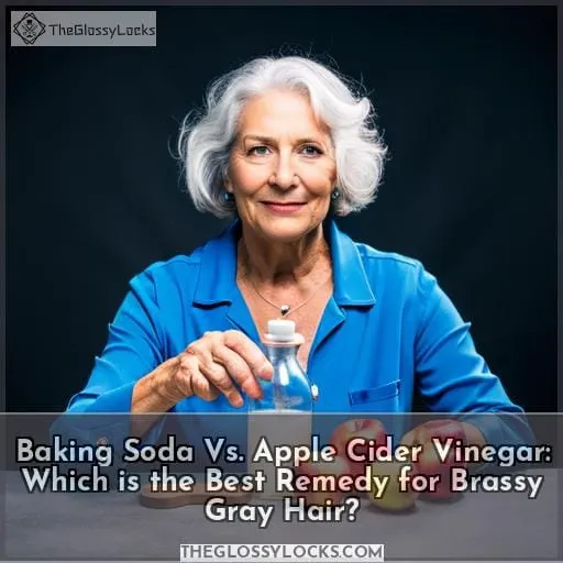 Baking Soda Vs. Apple Cider Vinegar: Which is the Best Remedy for Brassy Gray Hair?