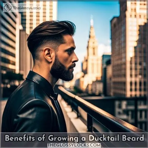 Benefits of Growing a Ducktail Beard