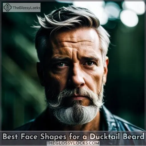 Best Face Shapes for a Ducktail Beard