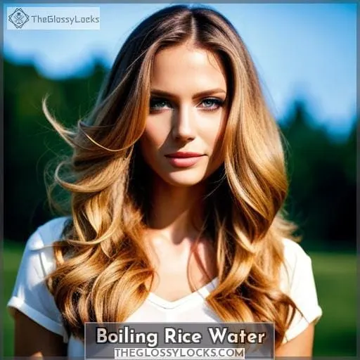 Boiling Rice Water