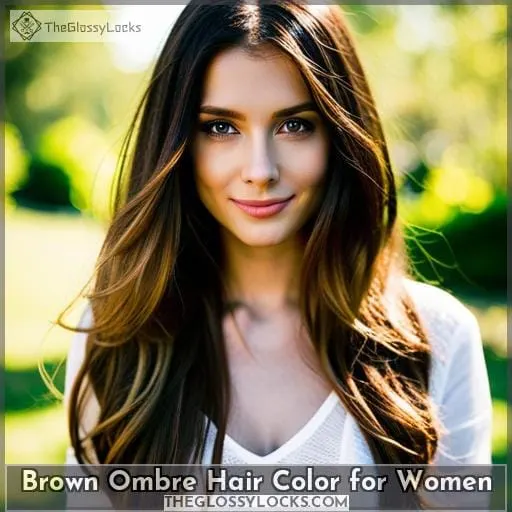 Brown Ombre Hair Color for Women