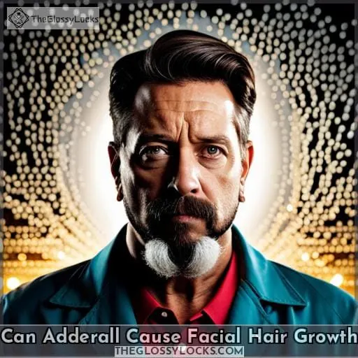 can adderall cause facial hair growth