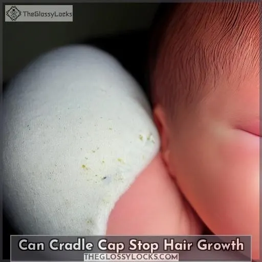 can cradle cap stop hair growth