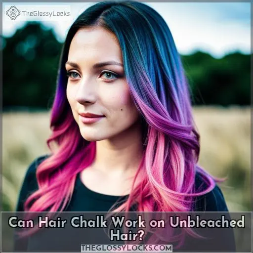 Can Hair Chalk Work on Unbleached Hair?